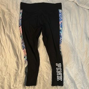 Ultimate leggings PINK 2010s tie dye print